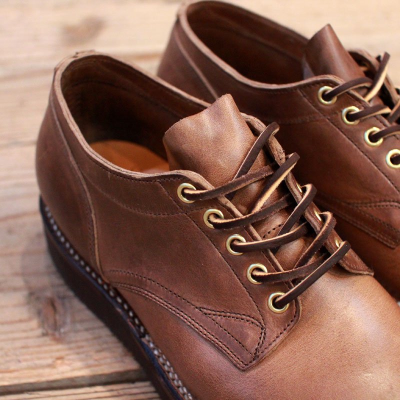 Viberg Natural Chromexcel 145 Oxford – Patina Turner's Boots